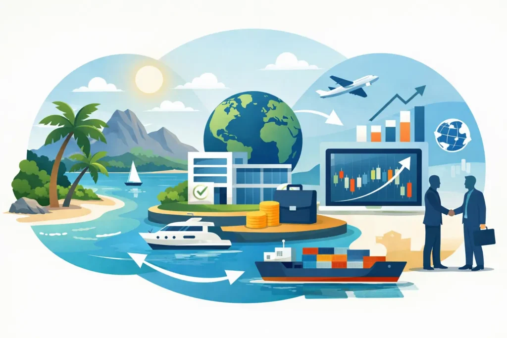 Seychelles IBC for Trading Example Explained