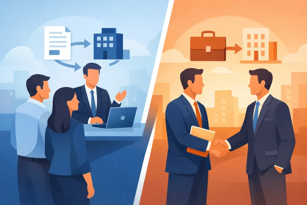 Professional Intermediary vs Direct Formation